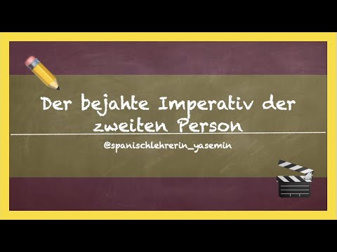 🗣Die Befehlsform / Der bejahte Imperativ⎜spanischlehrerin_yasemin