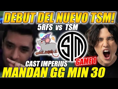 🔴TSM vs 5RATFORCESTAFF 🔵[GAME1/bo3] - DEBUT DEL NUEVO TSM, MANDAN GG MIN 30! - BTS S13 | DOTA 2