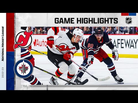 Devils @ Jets 4/2 | NHL Highlights 2023