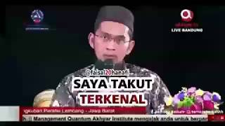 Download lagu ' Takut Terkenal ' - Aa Gym, - Ust. Adi Hidayat mp3