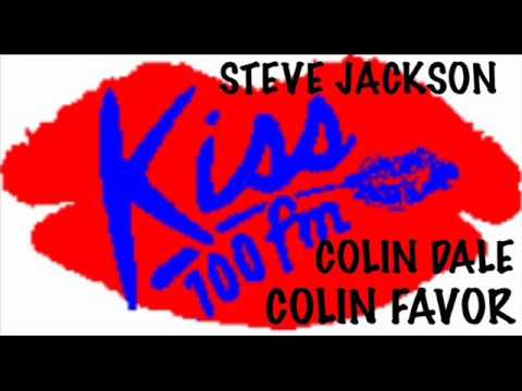 Steve Jackson Colin Dale & Colin Favor on Kiss Fm 1991