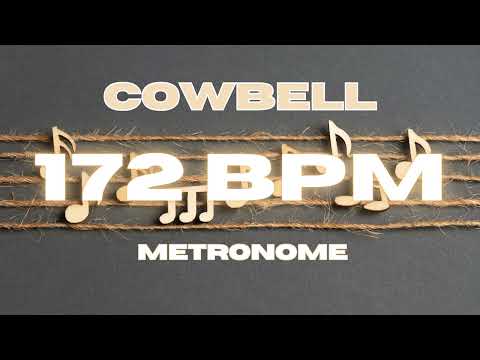 172 BPM - Cowbell Metronome