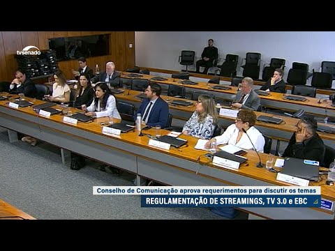 Conselho de Comunicação Social terá audiência para debater estruturação da EBC e streaming