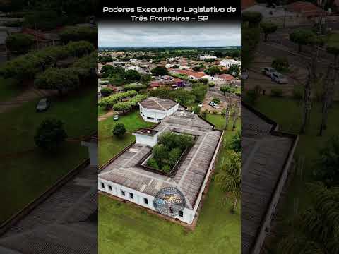 TRÊS FRONTEIRAS SP, PROJETO VISÃO AÉREA - PREDIO DOS PODERES LEGISLATIVO E EXECUTIVO.