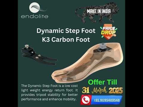 Carbon fiber endolite esprit prosthetics foot
