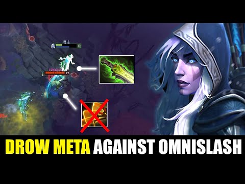 This is How Drow Ranger Build Against Omnislash of Juggernaut - Dota 2