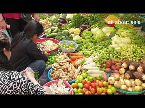 Fresh Daily Foods - Walking And Buying Some Foods In My Village - Phnom Penh