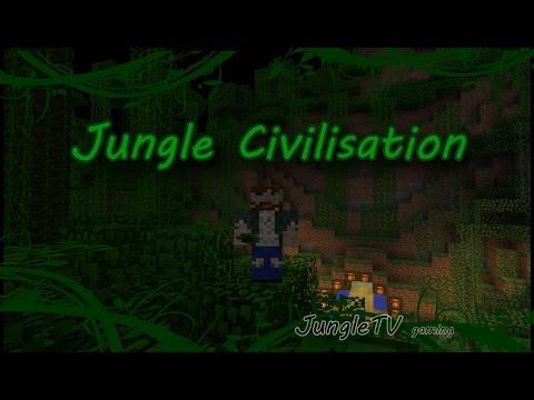 JungleTV - [Minecraft] Jungle Civilization - Episode 1 - Stuff, base and exploration of the Jungle