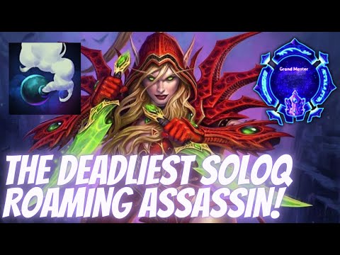 Valeera Smokescreen - THE DEADLIEST SOLOQ ROAMING ASSASSIN! - Grandmaster Storm League