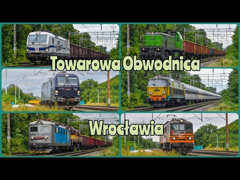 Pociągi na Towarowej Obwodnicy Wrocławia