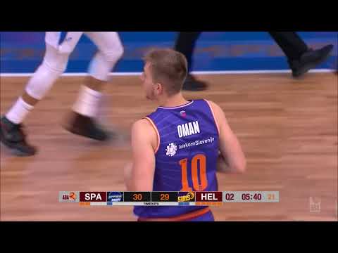 Nice play by Vujasinović and Oman! (Spars Realway - Helios Suns, 12.11.2020)