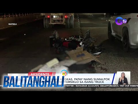 HULI-CAM – Patay ang rider at angkas! BT