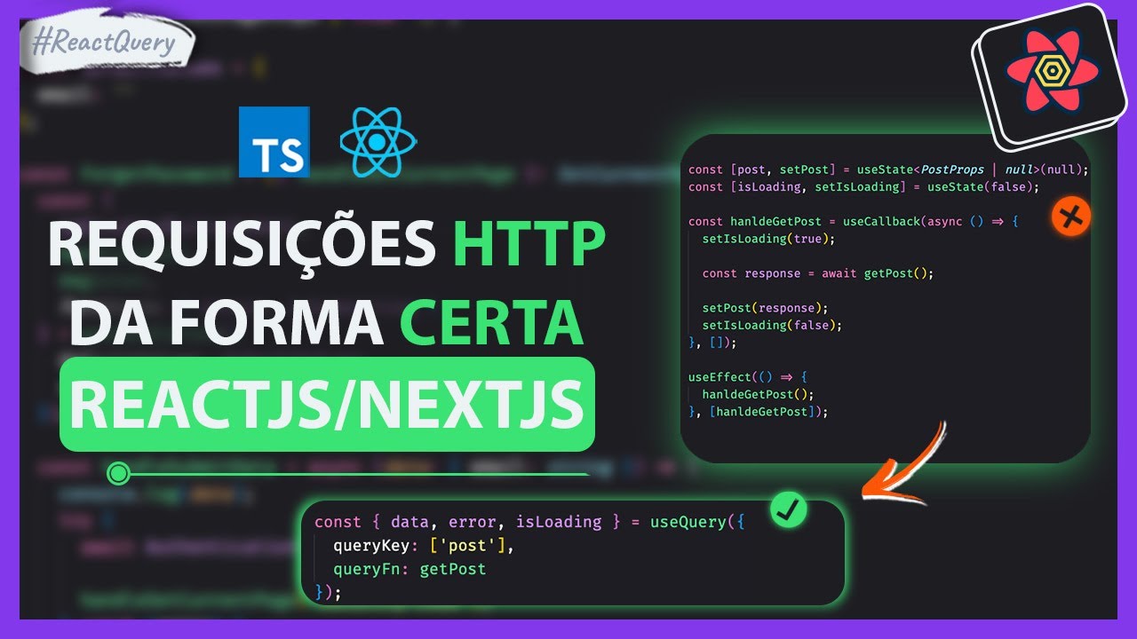 PARE de usar o useEffect para fazer API calls! React Query + Next.js