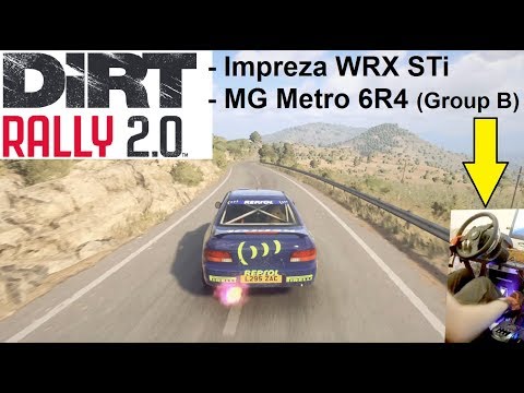 DiRT Rally 2.0 - 2 stages (Clutch + H-shifter) Video