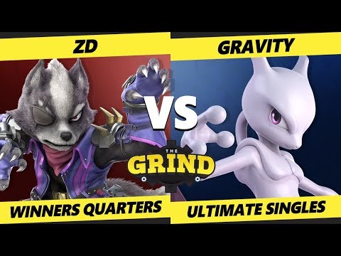 Smash Ultimate Tournament - ZD (Wolf) Vs. GRAvITy (Mewtwo, Cloud) The Grind 91 SSBU Winners Quarters