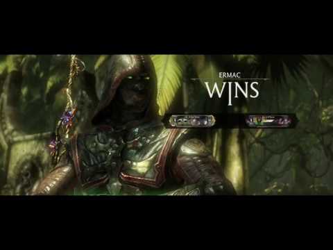MKX FT5 Noble Beyond Toxin (Mystic Ermac) Vs. IM_KillerClown (Cassie, Smoke, Tremor, and Shinnok)