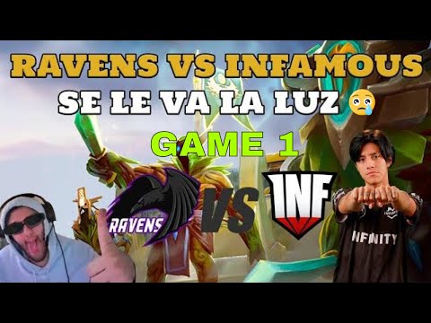 INFAMOUS VS RAVENS |GAME 1/ BO3 | - SE LE VA LA LUZ 😯The International 2022: South America Qualifier