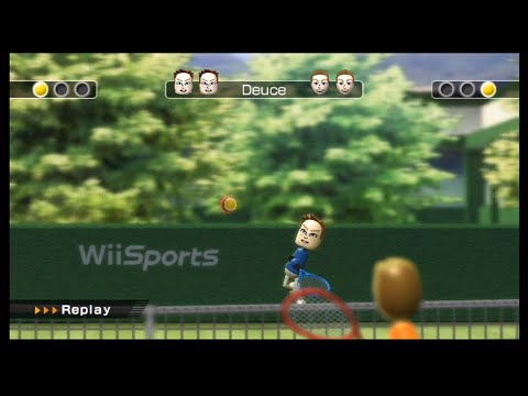 Wii Sports Tennis (Best of 5 Series)