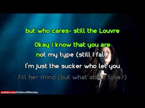 Lorde - The Louvre (Instrumental) with Lyrics