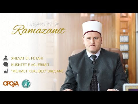 Xhevat ef. Fetahi - Kushtet e Agjërimit