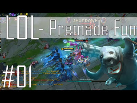 LoL Premade Fun | URF Azir still Chickenwings?! | by Craycom [German/1080p]
