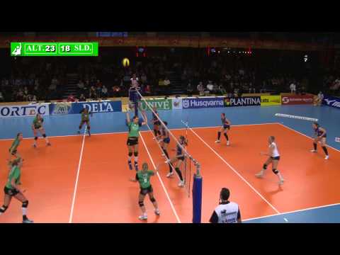 Vollybal  halve finale beker  Alterno tegen  Sliedrecht sport.