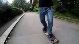 preview picture of video 'Pumping Hipsterville - Subsonic Illuminati 28 G|Bomb Don't Trip LDP Longboard'