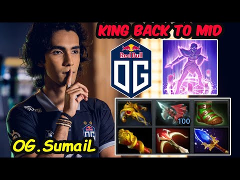 OG SumaiL [Templar Assasin] - King Back to MIDLANE Monster Unleashed Dota 2 pro Gameplay