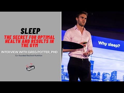 GREG POTTER - Why sleep is important?