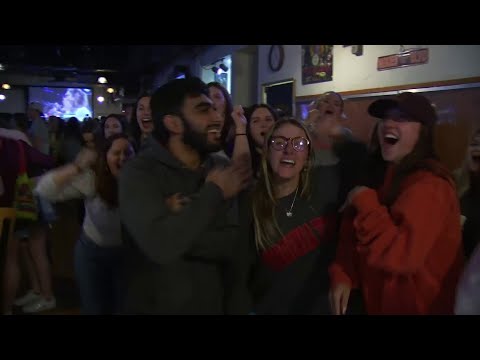 Virginia Tech students cheer women’s basketball team on to Final Four