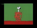 Peanuts Snoopy Come Home Theme Opening