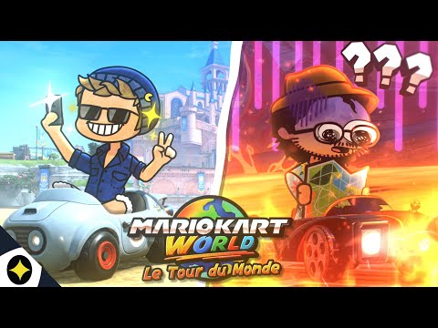 On fait le TOUR DU MONDE sur MARIO KART WORLD (Tournoi Trash)