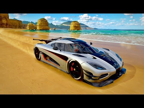 Forza Horizon 3 - Racha Em Golias De Koenigsegg One:1 De 1400CV
