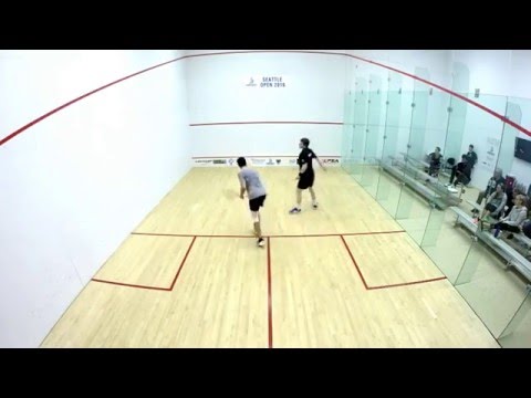Seattle Squash Open 2016 - Nathan Lake (ENG) Vs Vikram Milhotra (IND)