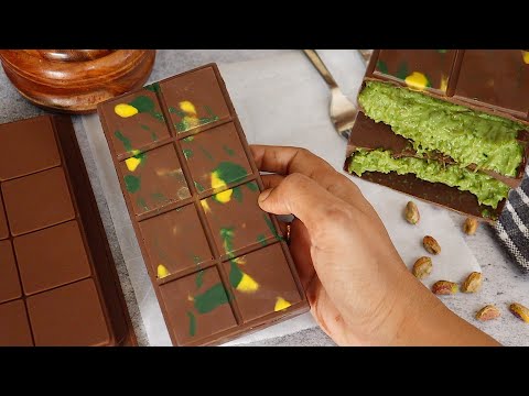 కోట్లమంది డాలర్లు పెట్టికొనే Trending దుబాయ్ చాక్లెట్😋Viral Dubai Chocolate Recipe👌Kunafa Chocolate