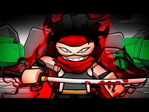 Evolving Overpowered HERO KILLER in Roblox Battlegrounds!