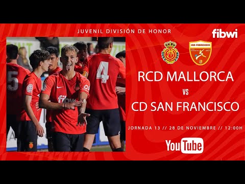 Segunda parte del RCD Mallorca - San Francisco. División de Honor Juvenil