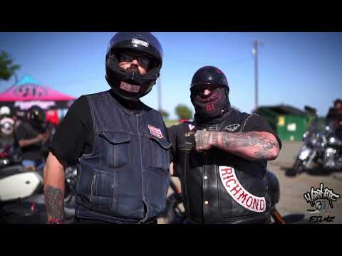 Richmond Hells Angels in the house at Merced County Hells Angels 2023 Poker Run
