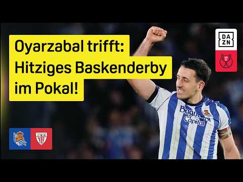 Elfmeter entscheidet: Real Sociedad - Bilbao | Copa del Rey | Halbfinale | DAZN Highlights