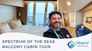 Spectrum of the Seas Balcony Cabin Tour (Shanghai) - 2D Cabin 12624 - Royal Caribbean