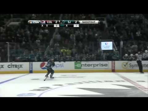 Full Shootouts - Colorado Avalanche vs San Jose Sharks . Feb 26 2013
