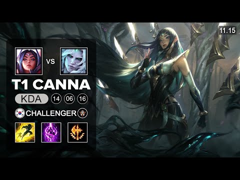 T1 Canna Irelia Top vs Viego - KR Challenger Patch 11.15