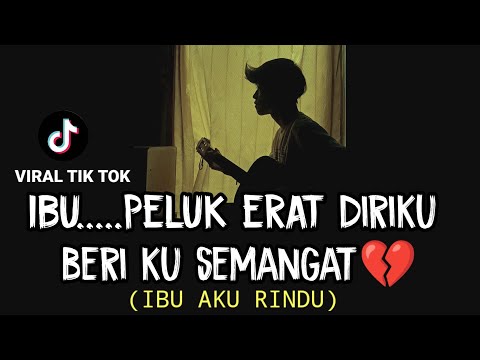 LIRIK LAGU || ibu peluk erat diriku (IBU AKU RINDU - JASMINE) cover viral tik tok agusriansyah