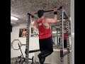 strict chins 12 reps 4 sets