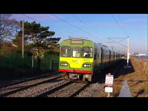 Dart train number 8322 - Blackrock Station, Dublin