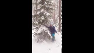 Enjoying last days of snowy winter in Latvia