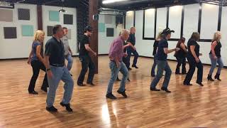 Temporary Love - Line dance demo