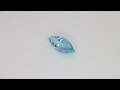 Acquamarina taglio marquise, 1.63 ct Video 1