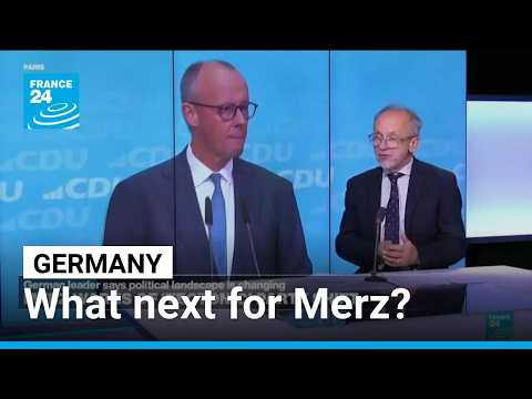 What now for Germany's Merz after AfD win?