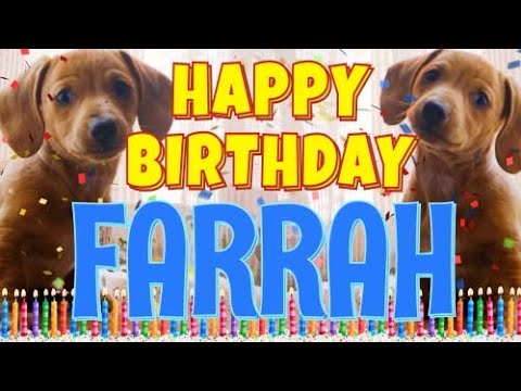 Happy Birthday Farrah! ( Funny Talking Dogs ) What Is Free On My Birthday